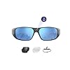 Waterproof Video Sunglasses,64GB Ultra 1080P HD Outdoor Sports Action Camera and 3 Sets Polarized UV400 Protection…