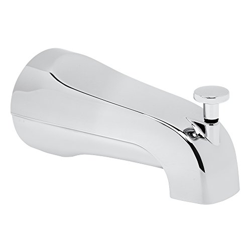 American Standard 8888026.002 Bath Slip-On Diverter Tub Spout, 4 in, Polished Chrome (for 1/2" Copper Water Tube) by American Standard - Used condition - CA$26.46