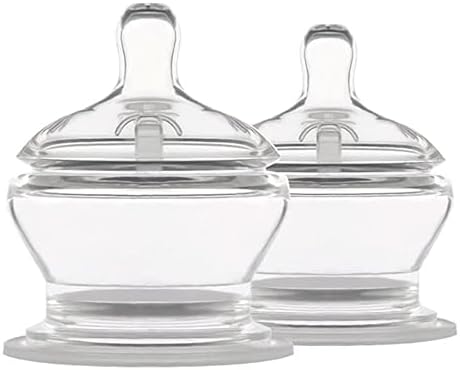 PopYum Stage 3 Fast Flow Anti-Colic Nipples, 2-Pack, 6+ Months