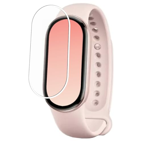 ClearView Xiaomi Smart Band 10�p �ȖʑΉ� �ی� �t�B���� TPU�t�B���� ���C�� �Ռ��z�� ���{�� [�㋉�Ҍ���]