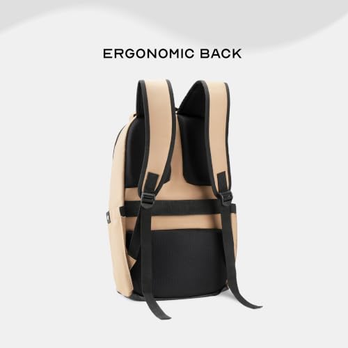 Image of ASSEMBLY Float Travel Backpack for Men & Women - 25 Liters | Water-Resistant Premium Polyester Backpack with Padded Laptop Compartment (fits upto 15.6 inches) | Lightweight Travel Bag