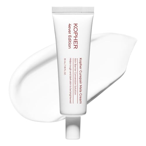 Kopher Curepair Mela Cream[4ever Edition] with 10GF Soothing & Repairing Moisturizer for Sensitive Skin - Redness Relief, Barrier Strengthening Skin, Korean Skincare (1.18 fl.oz.)