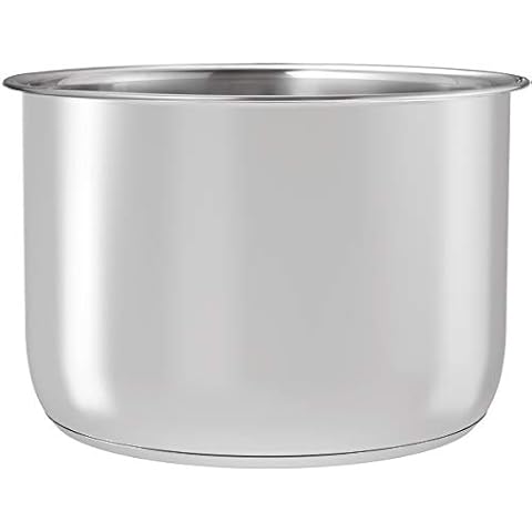 Goldlion Stainless Steel Inner Pot Compatible with Ninja Foodi 8 Quart Accessories Replacement Insert Liner Cover