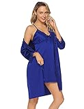 【Ocasión】 -Este pijama de mujer sexy es adecuado para primavera, verano y otoño. Es adecuado para pijamas, vacaciones, spas, piscinas, fiestas de pijamas o relajarse en casa.