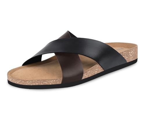 Image of LOUIS STITCH Men's Sandals | Slippers for Men for Daily Use - Lightweight, Stylish, Durable, Comfortable for Outdoor, Office UK-6 to UK-11