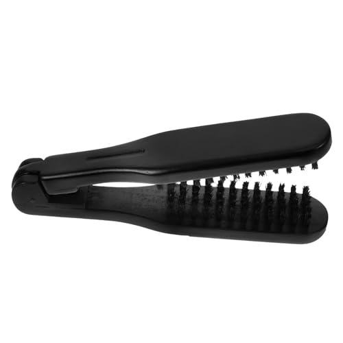 UKCOCO Cepillo Alisador de Cabello con Diseño Antiestático Cerdas Dobles para Peinar y Alisar Compacto y Ligero para Alisar Suavizar y Moldear Naturales Accesorio de Moda para