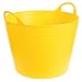 Kerbl Trog FlexBag (Gewicht: 680 g, Inhalt: 28 l. gelb, zwei Griffe, universell einsetzbar, robust) 323534
