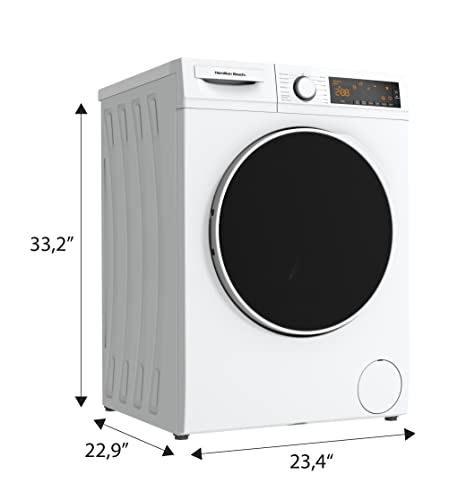 Hamilton Beach HBFW3205 Fullsize Washer-Led Digital Display Panel-5 Wash Cycles-Front Load Design-2.2 Cu Ft thumb #5
