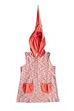 Leela Cotton Baby Kinder Tunika Bio-Baumwolle Kapuzen Kleid 2034