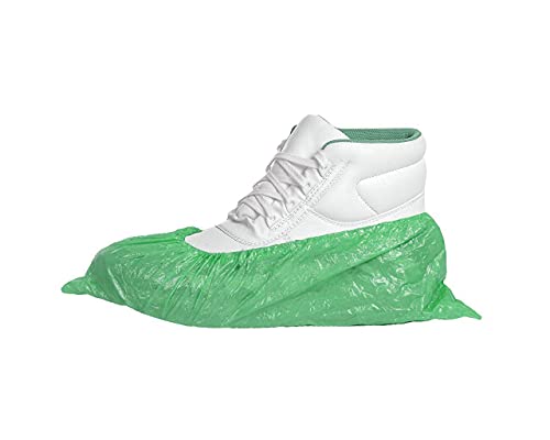Cubre Zapatos de Polietileno Color Verde 100 Unidades Cover