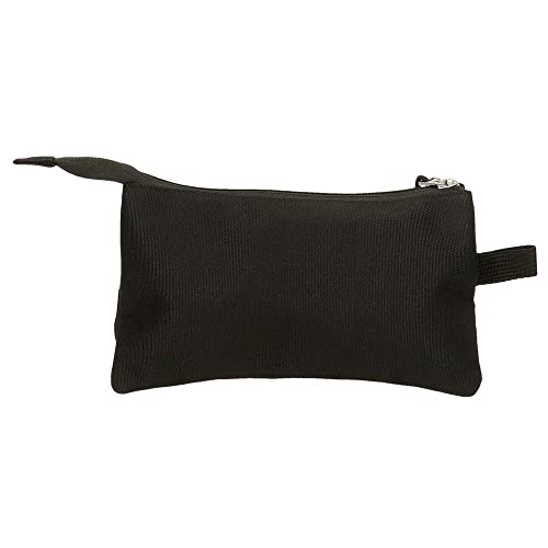 Reebok Boston Black Pencil Case, 3 Compartments, 22 x 12 x 5 cm, Polyester - Image 3