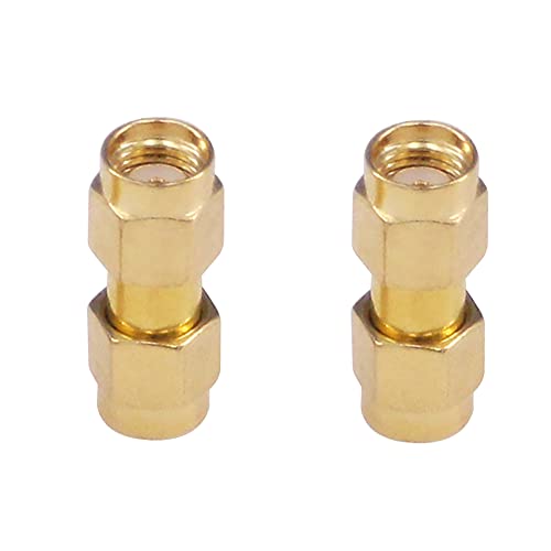 RFaha 6pcs Antenna Adapter RPSMA Male to RP-SMA Male Connector Splitter Converter for Wi-Fi Antenna Radio FPV Drone(F11-6) - Image 2