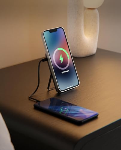 Image of DailyObjects Surge 10000 mAh Fast Charging 3.0 Magnetic Wireless Battery Power Bank Compatible with iPhone 15,14,13,12 and All Qi Enabled Phones | Multi-Layer chipset Safety Protection