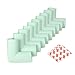 Ruilogod Meble Corner Guard Poduszki Bezpieczeństwo 1 cm Grube 10 sztuk Light Green