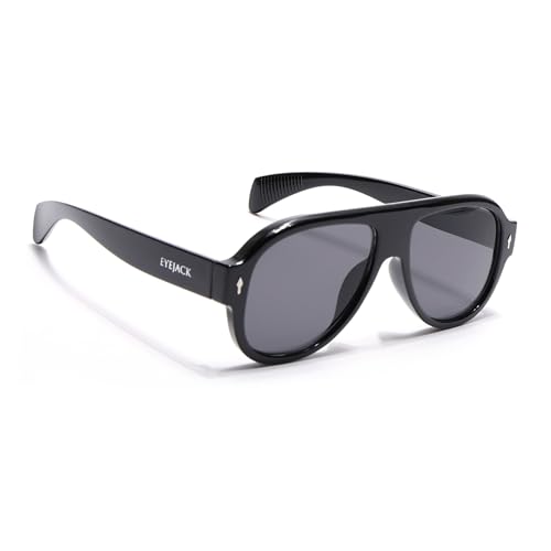 Image of EYEJACK by Voyage UV Protected Aviator Sunglasses for Men & Women