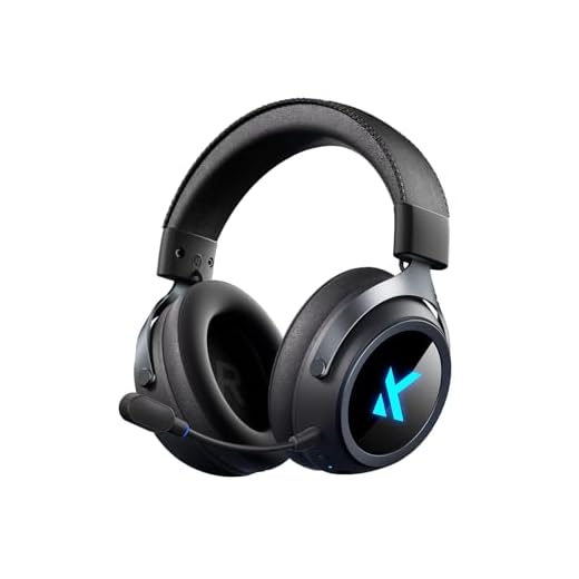 MCHOSE X9 Wireless Gaming Headset for PC PS5 PS4, 2.4GHz USB & Bluetooth, 7.1 Surround Sound, 53mm Driver, Low Latency, Noise Cancelling Mic, Multi-Platform Compatibility, RGB Headphones