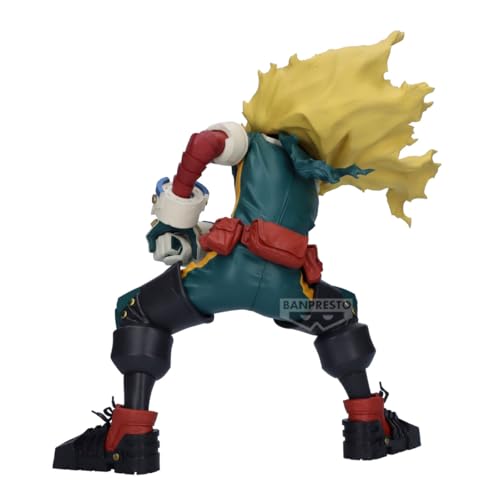 Image of Banpresto My Hero Academia - Izuku Midoriya Maximatic Figure - Licensed PVC Anime Collectible Statue (23 cm)