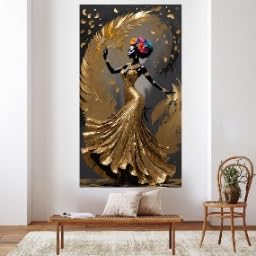Tableau sur toile pour décorer une chambre bohème chic - 2