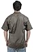 NY Threads Men's Work Shirt, Short Sleeve, Two Pockets, Durable Work Wear, 2X-Large, Gravel Grey