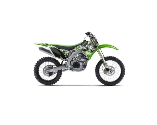 Kit déco Kawasaki 85 KX Demon vinyle haute résistance pour carénage