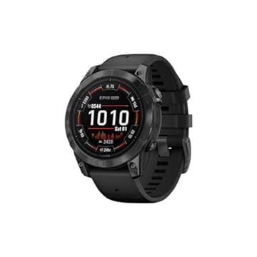 Monitor Cardíaco de Pulso com GPS Garmin Epix Pro Gen 2 51mm Cinza c/pulseira Preta EMEA/AUS/NZ/AFR/SA
