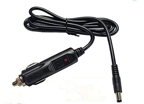 SHANFEILU DC 5.5mmx2.1mm Male to 12V 24V Car Cigarette Lighter Male 18AWG Cable DC Charger Extension Power Adapter Cable for Car Truck Bus 4.9Ft