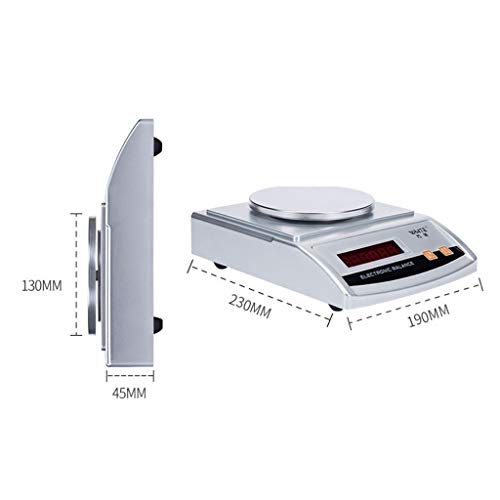 Balanza digital alta precisión 200g-3kg plataforma LED miniatura 2