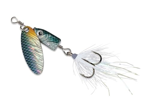 Blue Fox Flash Spinner 02 Tackle, Shiner, 3/16