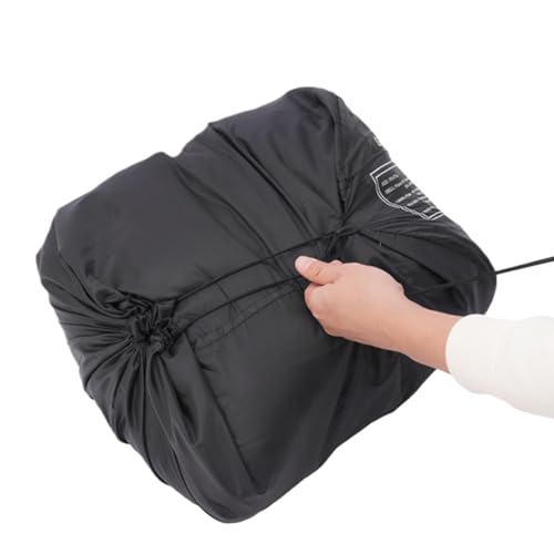 Generisch Schwarz Schlafsack Packsack mit Kordelzug