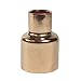 Libra Supply 1 x 1/2 inch(Nominal Size) Copper Pressure Coupling Bell Reducer, C x C, (click in for more size options), 1'' x 1/2'', 1 x 1/2-inch Copper Pressure Pipe Fitting Plumbing Supply