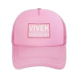 Vetrova Vivek Ramaswamy for Governor 2026 Hat Vivek for Ohio Governor Trucker Hats for Mens Women Mesh Back Caps Pink