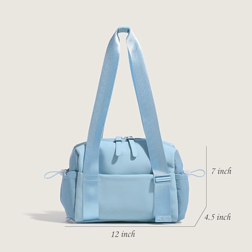 Mini Gym Bag for Women Girls Cute Sports Waterproof Bag Workout Tote with Wet Compartment2