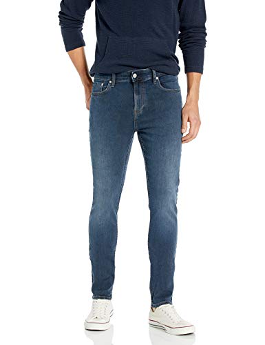 Image of Calvin Klein Jeans Men's Rinse Skinny in Dark Wash