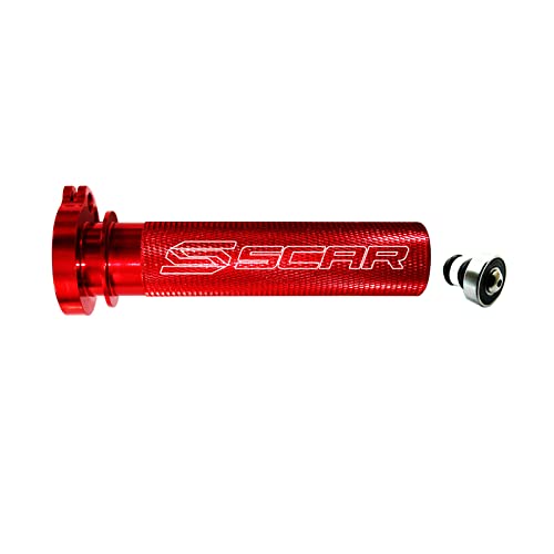 Poignée de gaz alu SCAR à roulement pour HONDA CRF 250 450 en aluminium usiné CNC