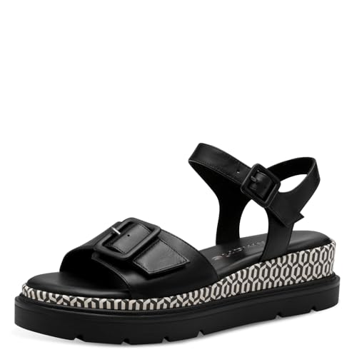 Tamaris Sandalette Damen Bequem schwarz,EU 38