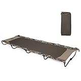 TR Camping Cots Foldable for Adults,20 Second Set Up Folding Portable Cot Bed,US Patented Camping...