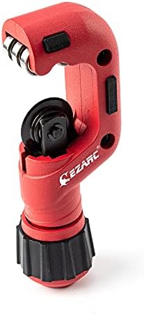 EZARC Tubing Cutter, Copper Pipe Cutter 5/32 to 1-1/4 inch, Heavy Duty Tube Cutter Tool for Cutting Copper, Aluminum, and Thin Stainless Steel Tube
