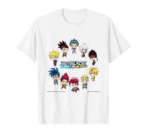 BEYBLADE BURST MINI CHARACTERS Camiseta