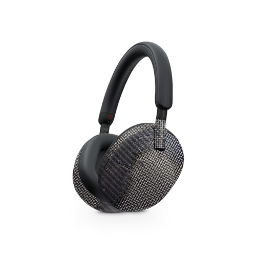 Image of MightySkins Carbon Fiber Skin Compatible with Sony WH-1000XM5 Headphones - Ripped | Protective, Durable Textured Carbon Fiber Finish | Easy to Apply, Remove, and Change Styles