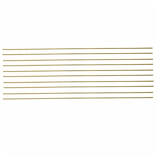 10Pcs 250Mm Length Brass Rods Wires Sticks For Repair Brazing Soldering Durable Welding Bars #TOP4