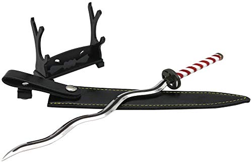 Amazon.co.jp: 日輪刀 台座付き 約26cm 金属 グッズ 刀