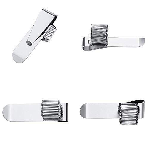 Qiuerte Portable Metal Pen Holder For Notebook,Hand Account Fixed Spring Pen Clip Accessories 6Pcs #TOP6
