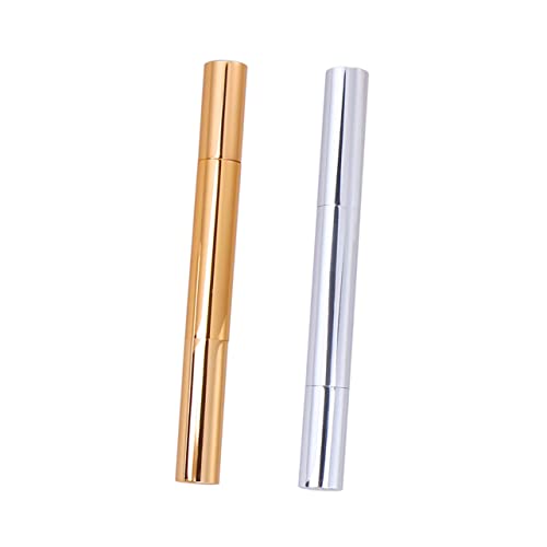 WOFASHPURET 2Pcs Empty Nail Polish Applicators with Brush Tip for Lip Gloss Nail Oil Essential Oils Random Color Cosmetic Container