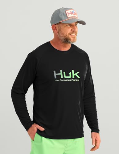 Image of HUK Men's Pursuit Vented Long Sleeve Fishing Shirt (+30 UPF)