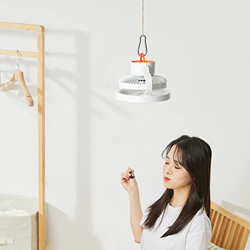 Linterna LED portátil y ventilador de techo recargable 8000mAh 6