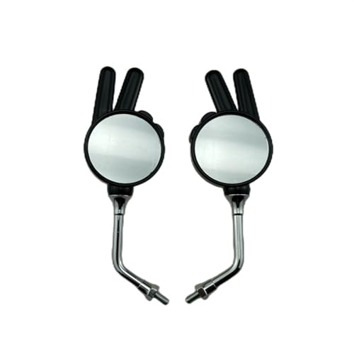 Espejo retrovisor DIO50 blanco ideal para esquivar el tráfico urbano en tus trayectos diarios 2
