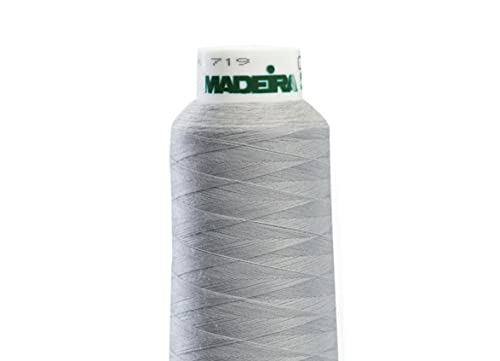 Madeira Poly Lite Grey 2000YD Serger Thread miniatura 2