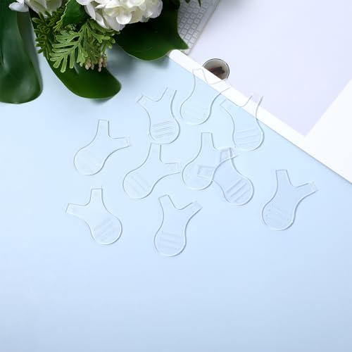 Pincel de cílios em forma de Y, ferramenta de elevação de cílios 50 peças de silicone para enxerto d