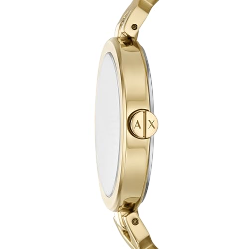 Image of Armani Exchange A|X Two-Hand Stainless Steel Watch for Women