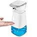 Automatyczny dozownik mydła, 350 ml, bezdotykowy, automatyczny dozownik mydła z 2-stopniową regulacją głośności, dla dzieci, łazienki, kuchni, blatu